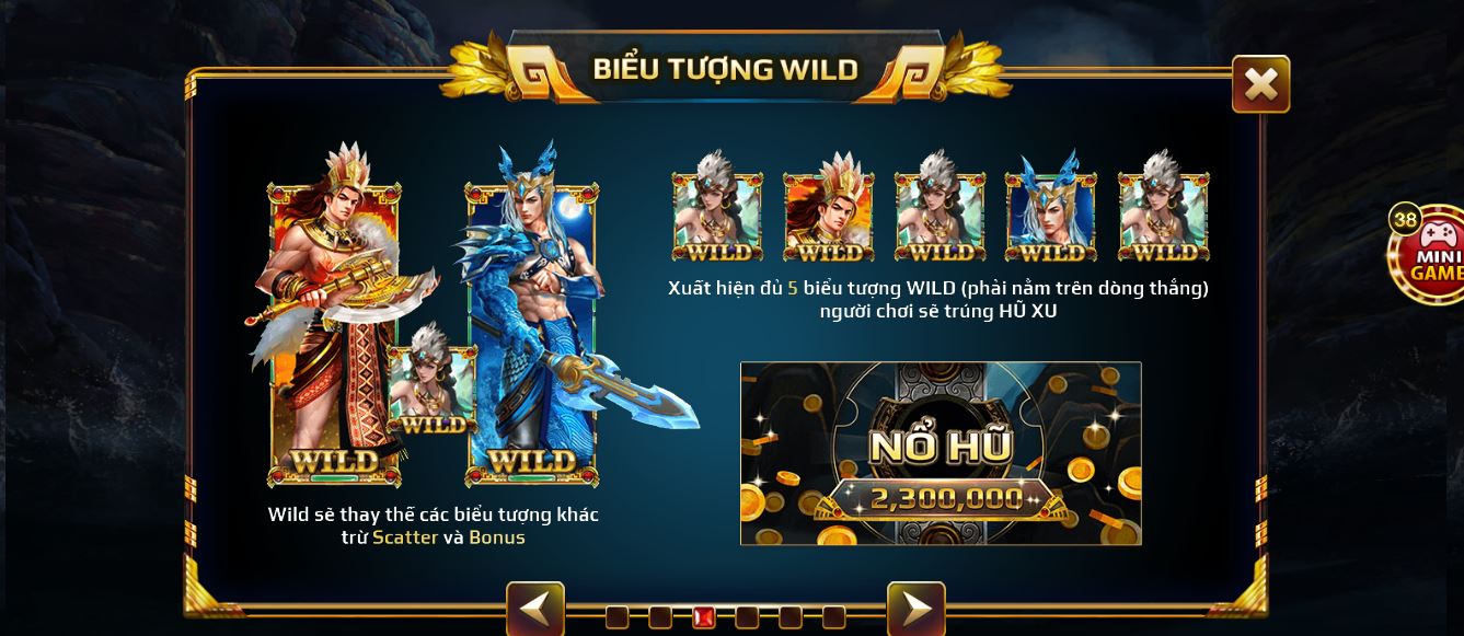 Top 5 Tựa Game Nổ Hũ Đáng Trải Nghiệm Nhất Tại Cổng Game 8day 2 1. Game Nổ Hũ Sơn Tinh Thủy Tinh